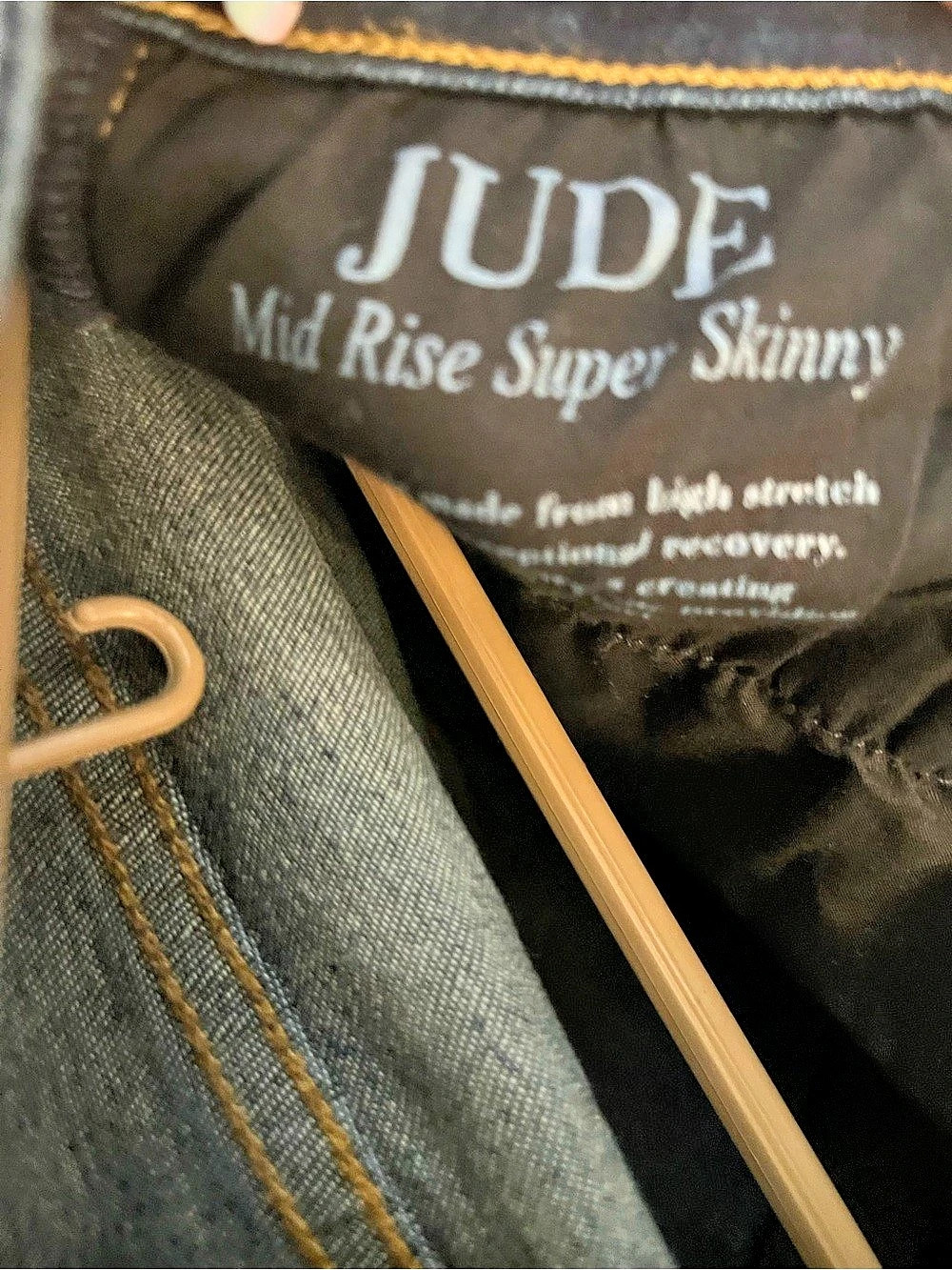 Judy Blue Mid Rise Super Skinny Black Mid Rise Skinny Jeans